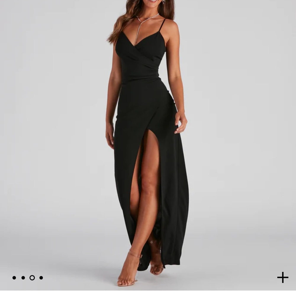 Black long dress